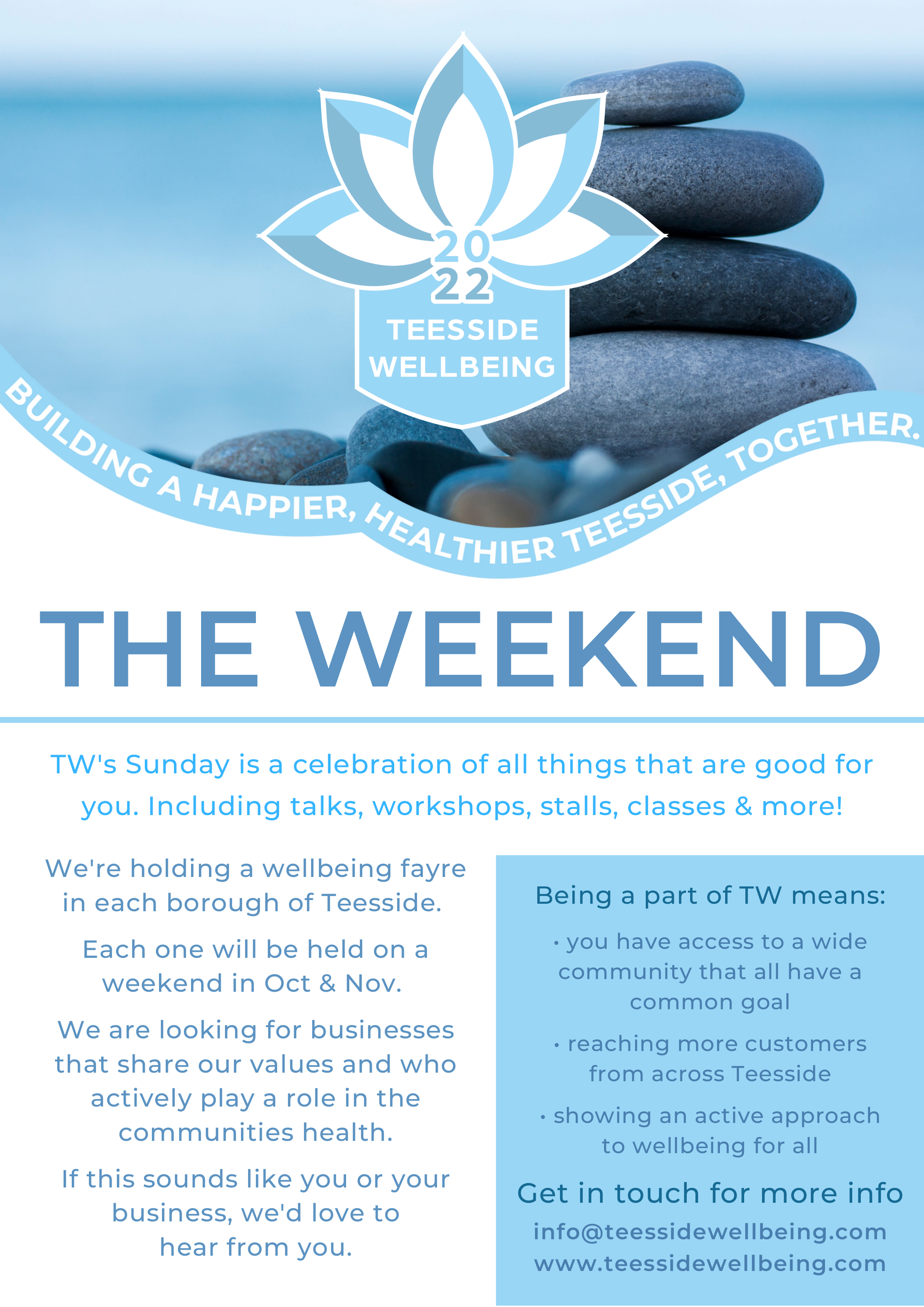 Teesside Wellbeing Flyer page 1